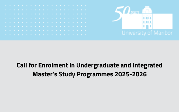 Call for Enrolment in Undergraduate and Integrated Master’s Study Programmes 2025-2026